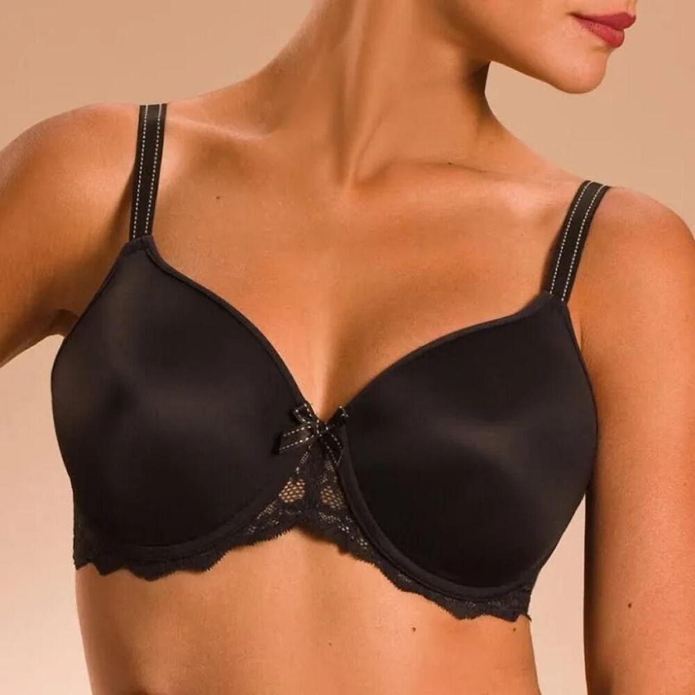 Chantelle Rive Gauche Smooth Full Coverage Bra Black 34DD